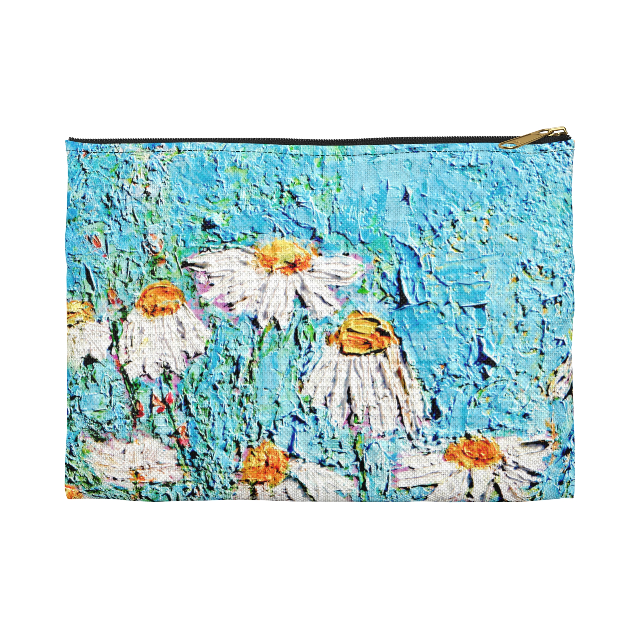 Flat Accessory Pouch Daisies in the Sky - Image 9