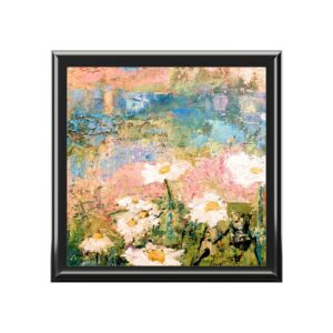 Keepsake Box Painted Daisies