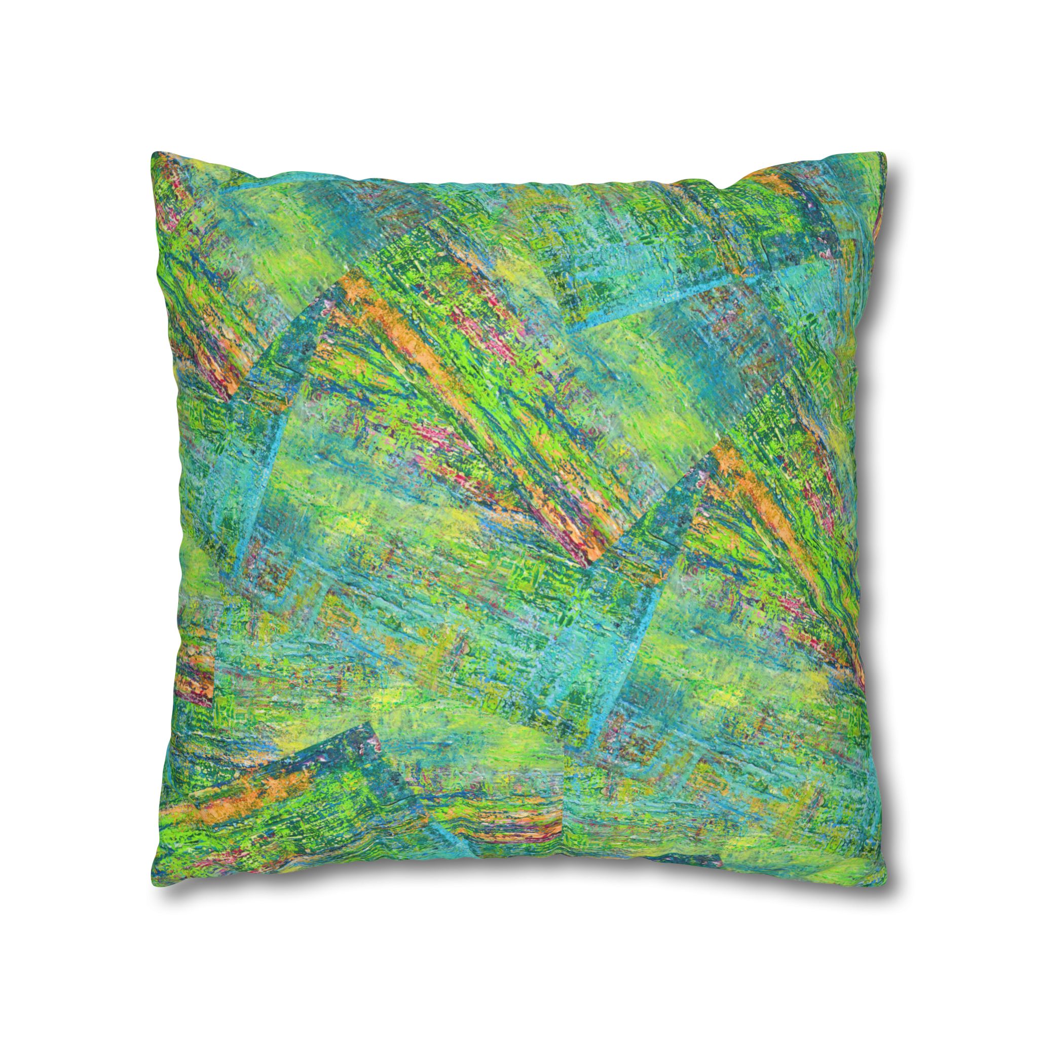 Canvas Pillowcase — Shimmering Teal - Image 13