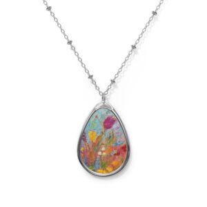 Pendent Painted Wildflowers