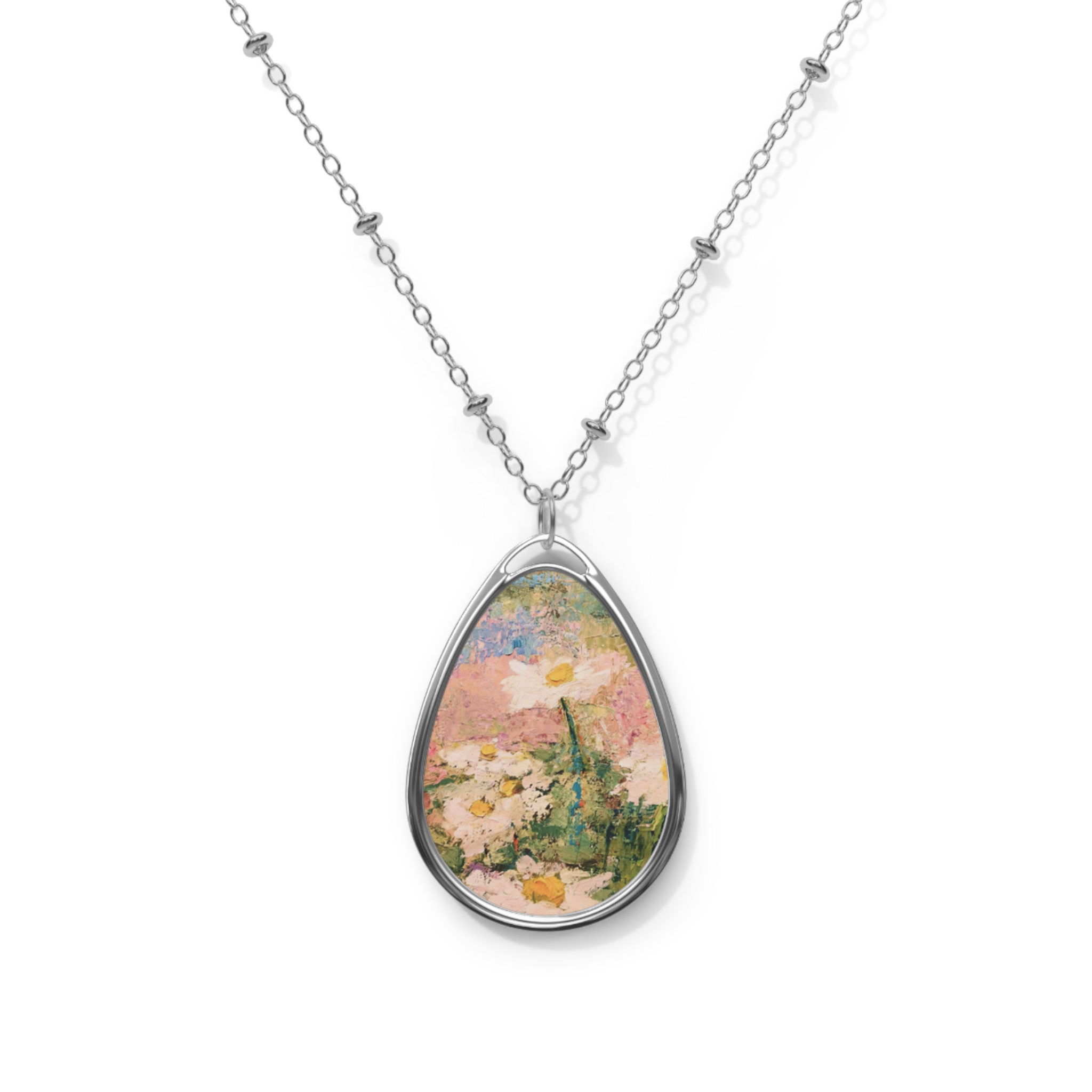 Pendent Painted Daisies