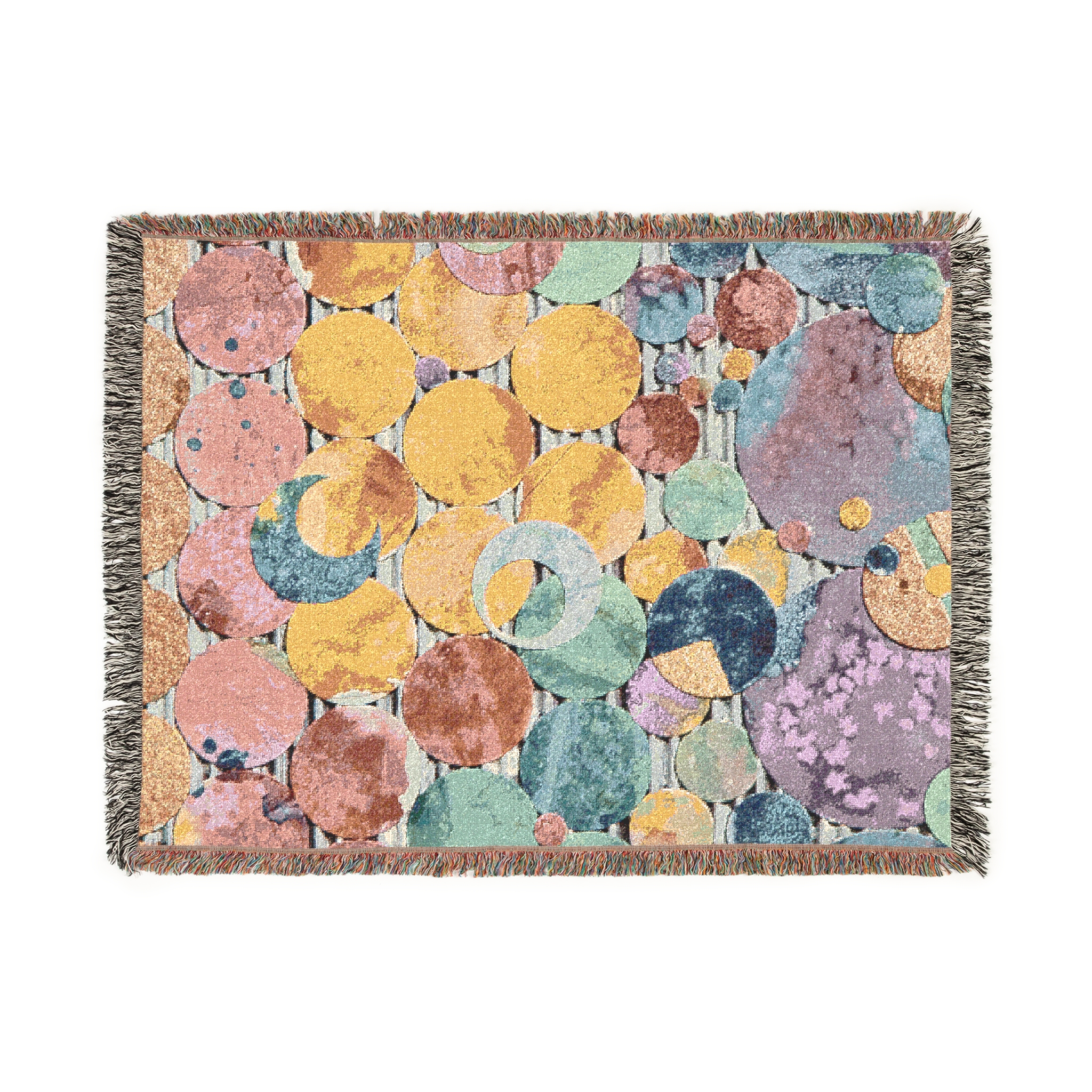 Colorful Woven Blanket - Cozy Home Decor for All Occasions - Image 5