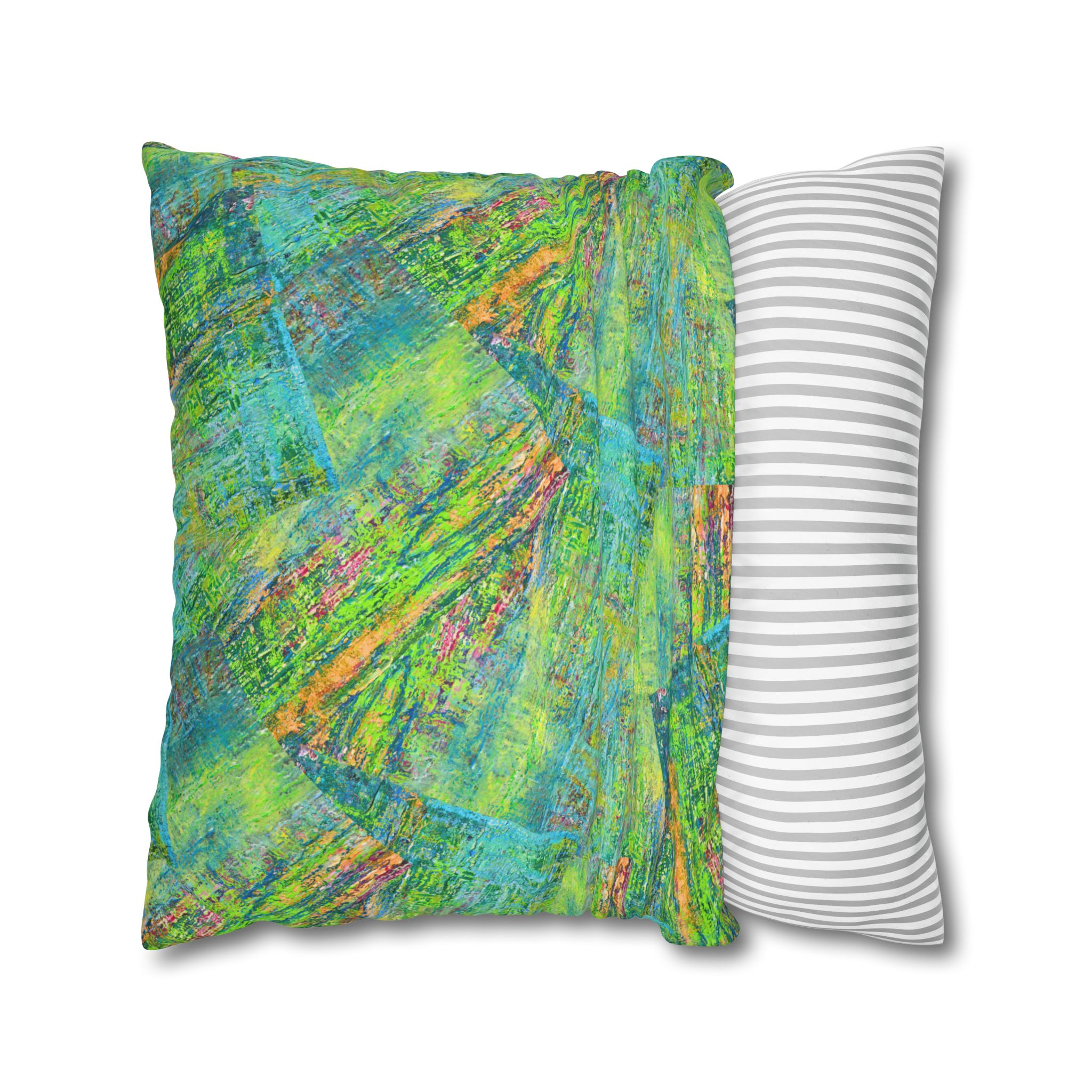 Canvas Pillowcase — Shimmering Teal - Image 17