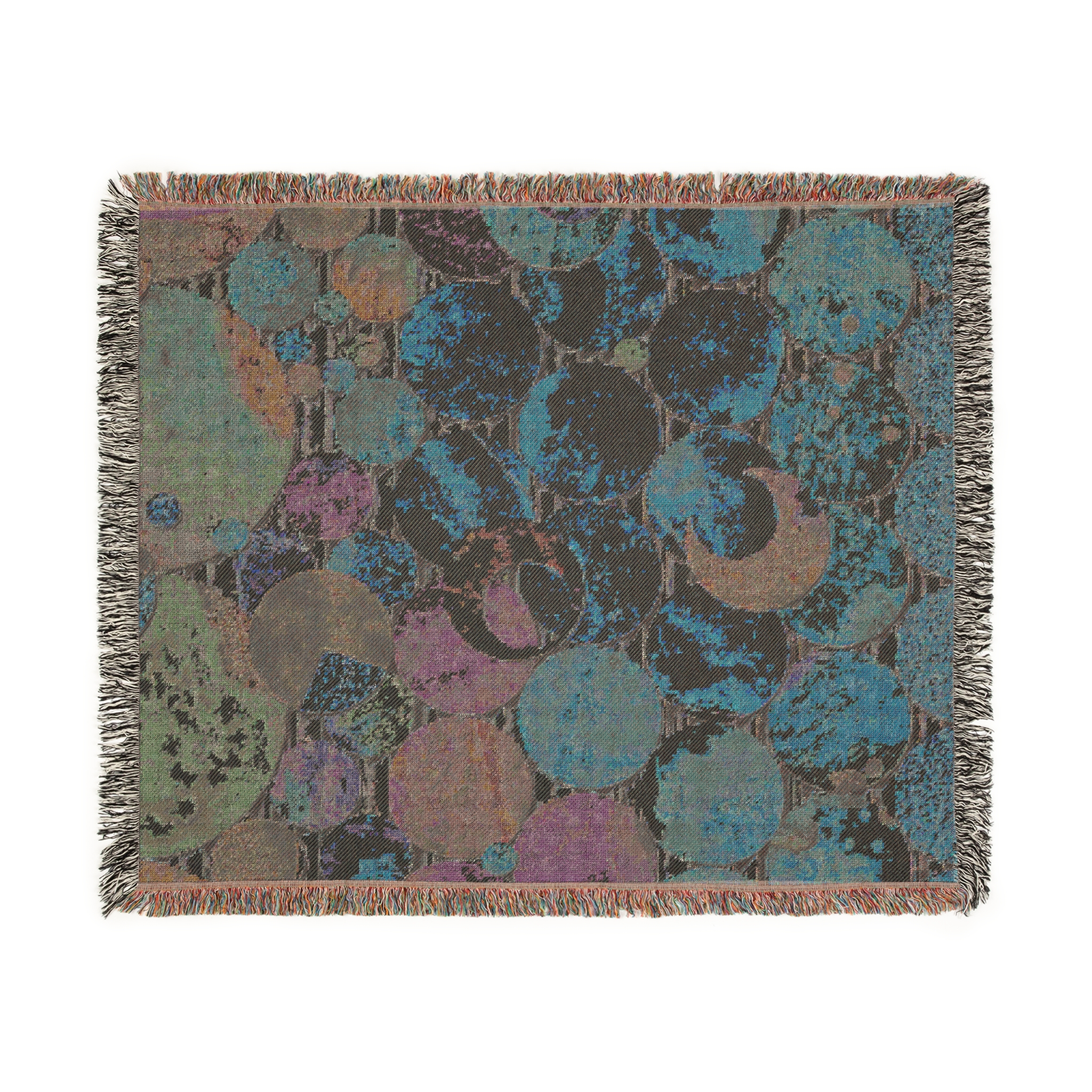 Colorful Woven Blanket - Cozy Home Decor for All Occasions - Image 4