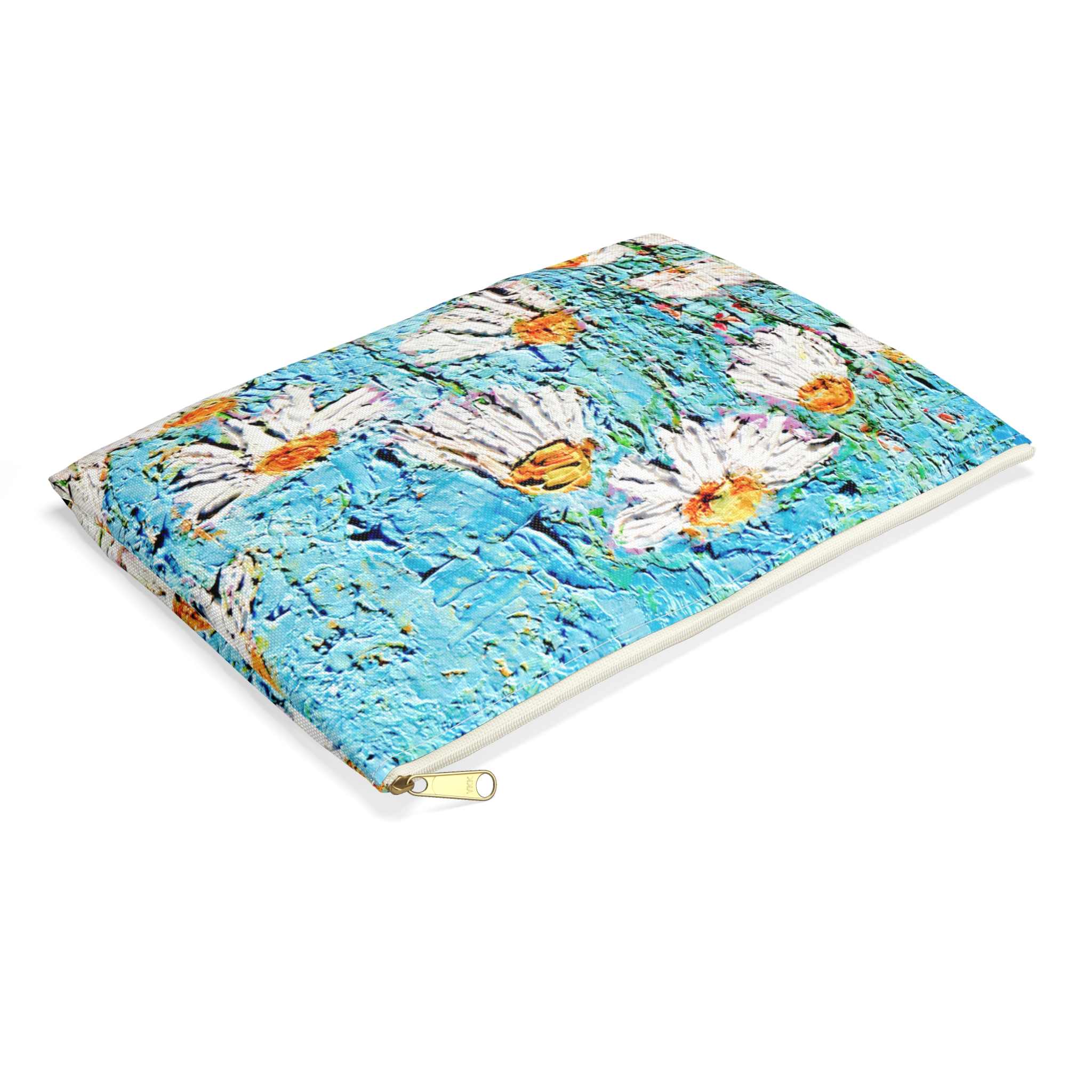 Flat Accessory Pouch Daisies in the Sky - Image 7