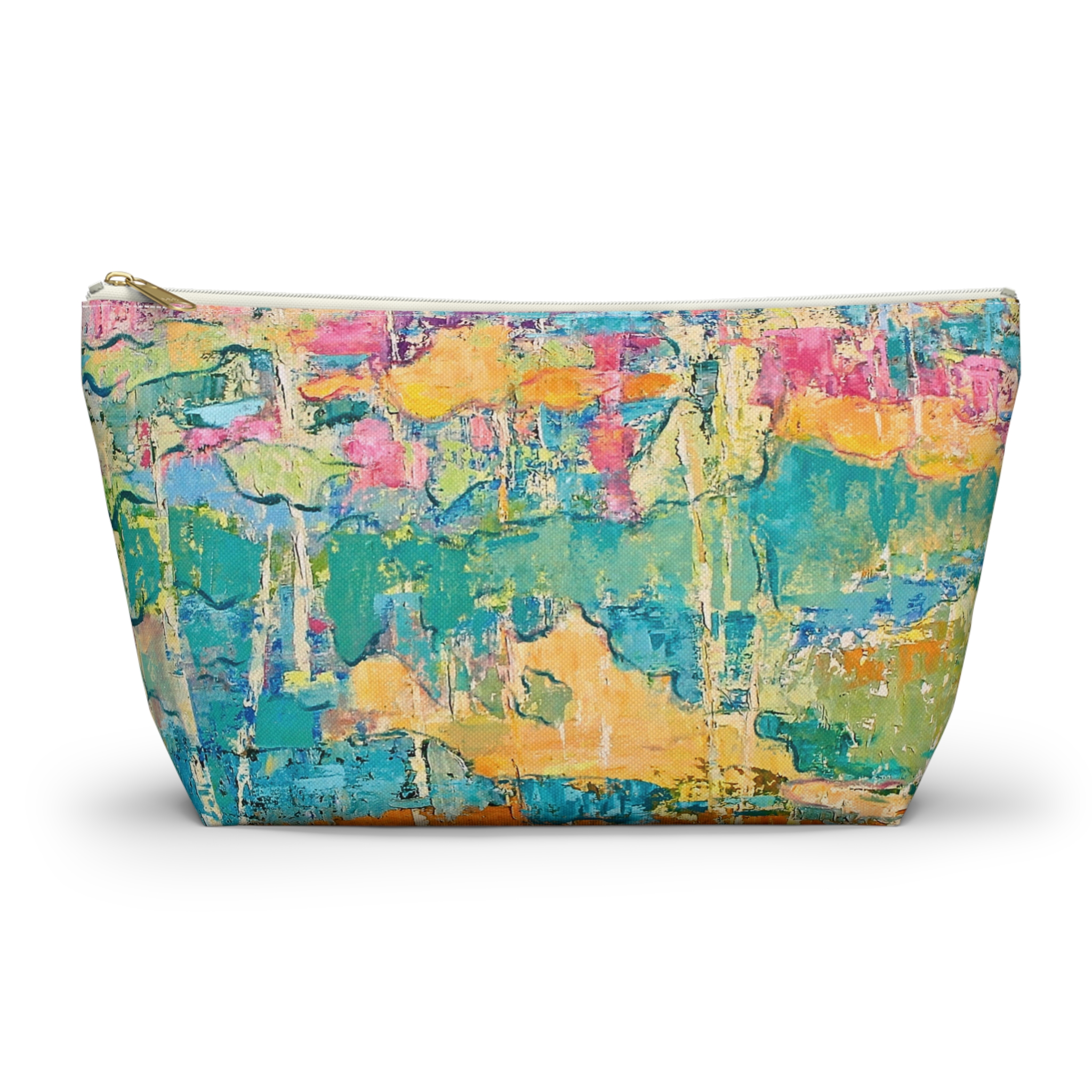Accessory Pouch w T-bottom Color Pop Landscape - Image 2