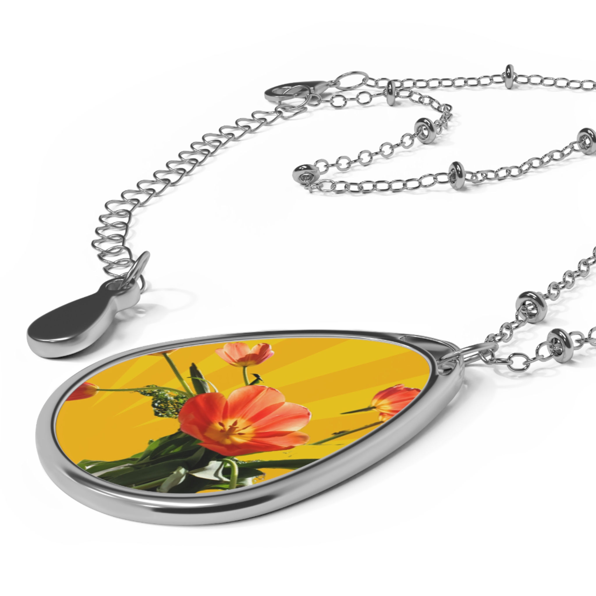 Pendent Tulips on Yellow - Image 3