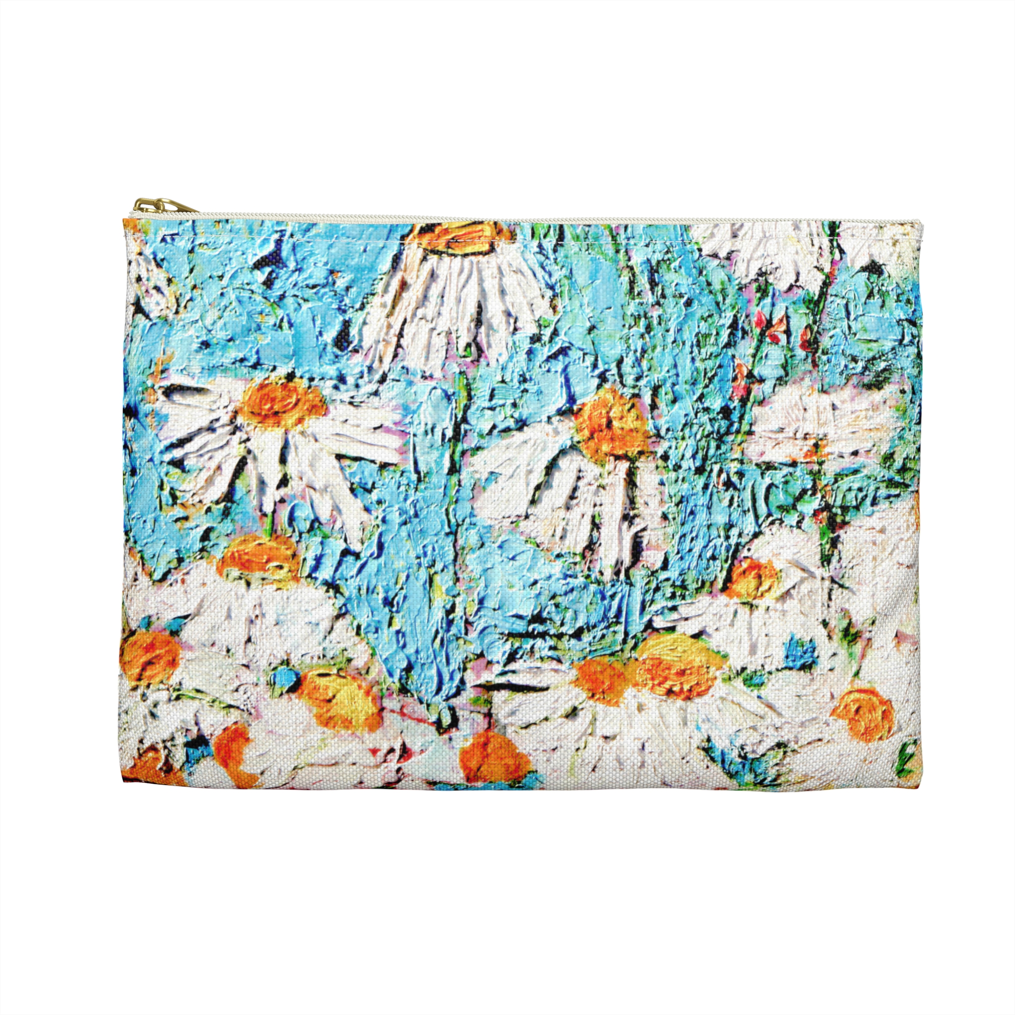 Flat Accessory Pouch Daisies in the Sky - Image 14