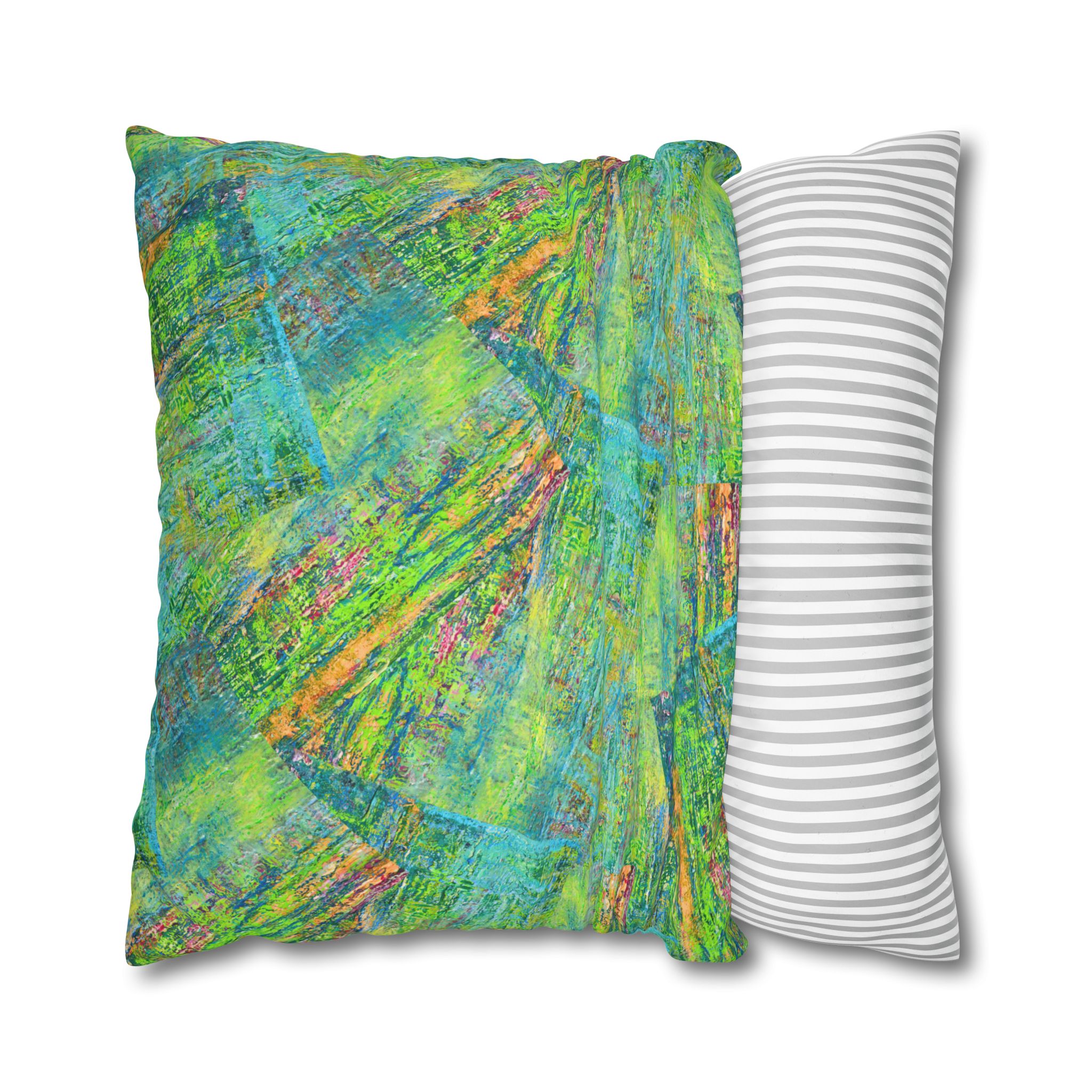 Canvas Pillowcase — Shimmering Teal - Image 22