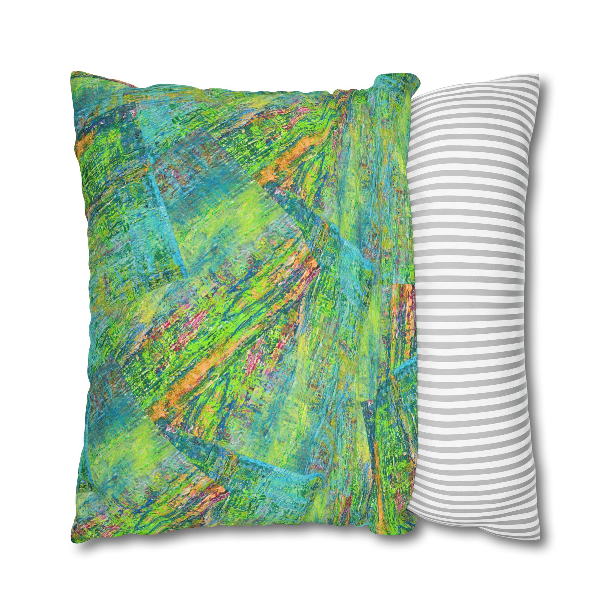 Canvas Pillowcase — Shimmering Teal - Image 24