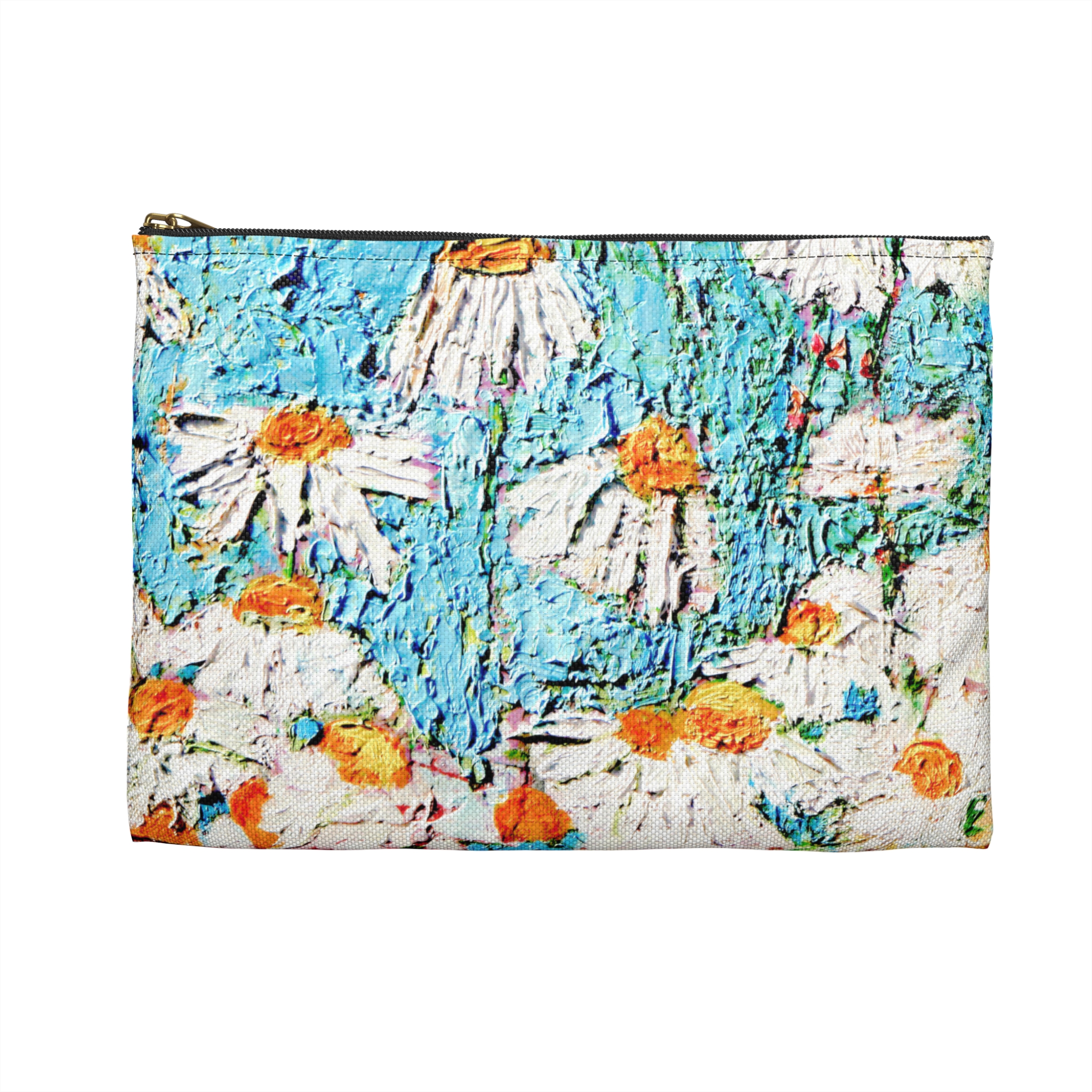 Flat Accessory Pouch Daisies in the Sky - Image 10