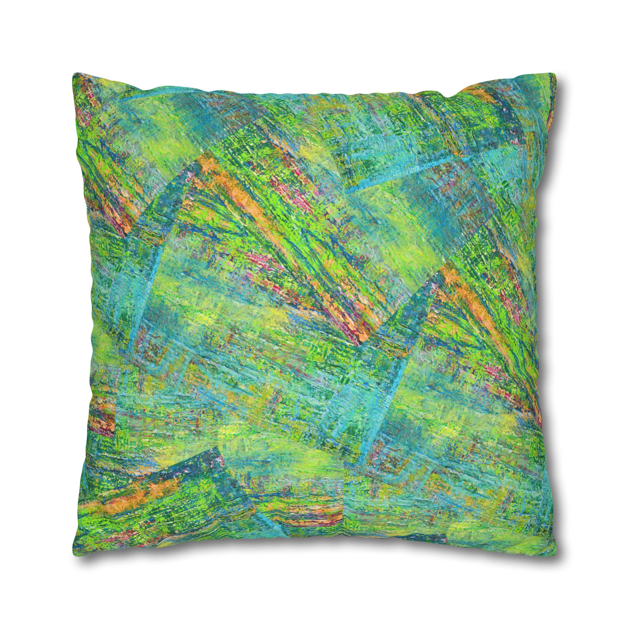 Canvas Pillowcase — Shimmering Teal - Image 23
