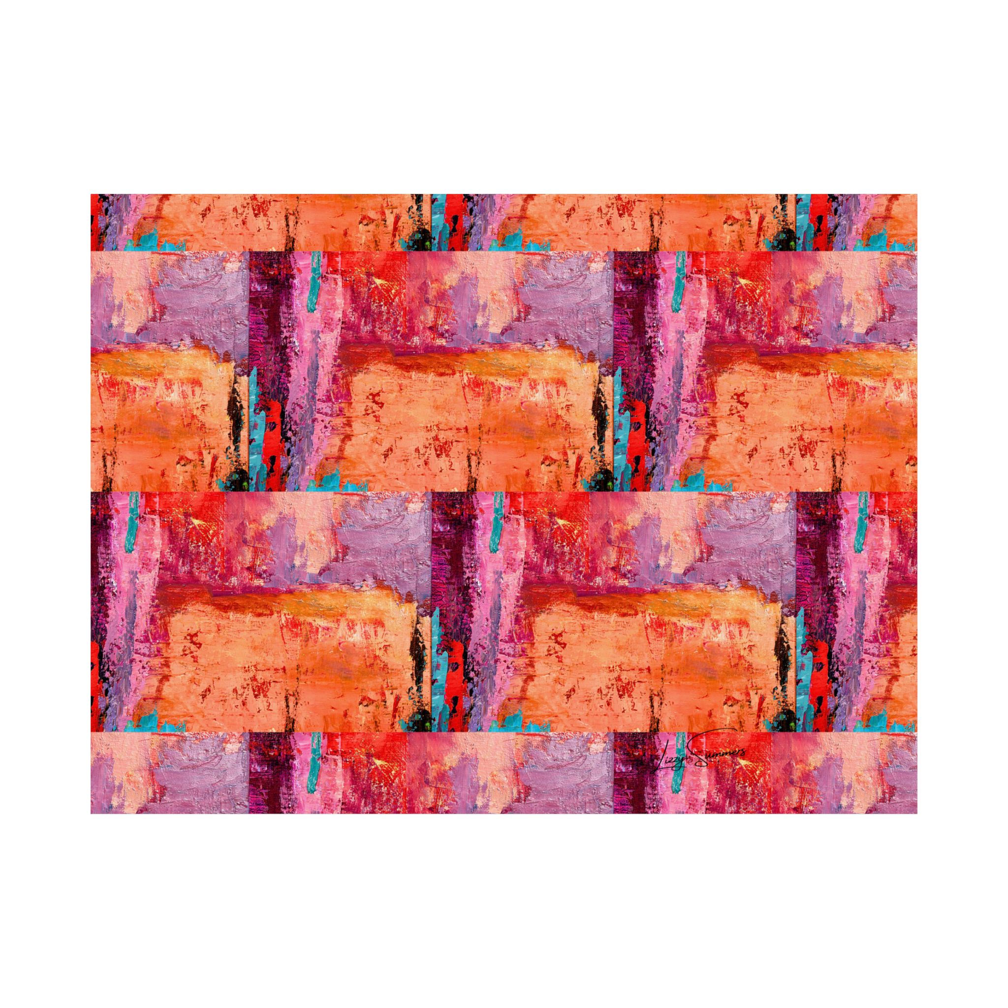 Poster Warm Orange Abstract - Image 5